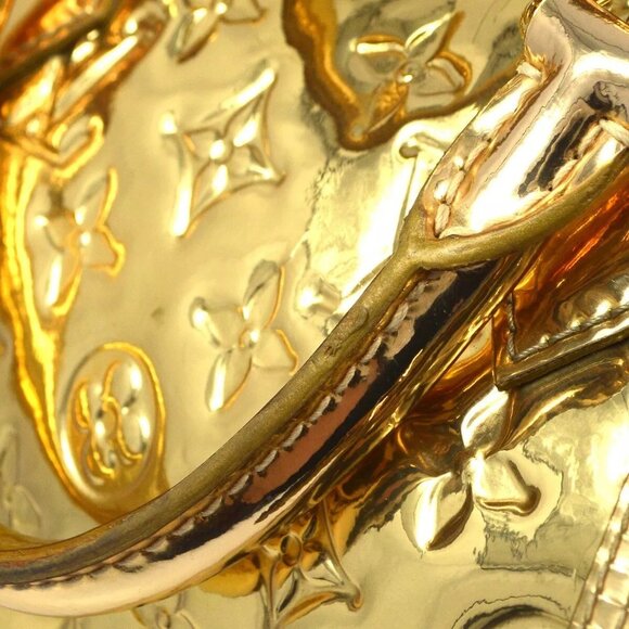 Louis Vuitton Gold Monogram Miroir Speedy 30 Handbag M95272 SP1006 161839 - Picture 13 of 16